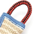 thumbnail image 4 of EclipseJewels Tug Dog Toy for Aggressive Chewers – Tough Linen Training Tug Toy for Dogs, Interactive Rope Toy for Play & Exercise, Durable Dog Chew Toy,Green, 4 of 7