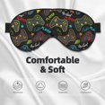 thumbnail image 3 of Disketp Play Game3 Print Sleep Mask-Eye Mask for Sleeping,Comfortable & Super Soft Eye Mask with Adjustable Strap,Travel Eye Mask, 3 of 7