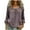 Purple, variant on Mgmyaa Womens Lightweight Tops Cotton Linen T Shirts Crew Neck Long Sleeve Loose Fit Shirts Casual Beach Blouses