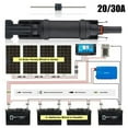 thumbnail image 4 of Solar Panel Fuse Holder And Fuse 20A Waterproof Inline PV Fuse Holder 1000VDC, 4 of 4