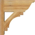thumbnail image 3 of Ekena Millwork 8"W x 18"D x 18"H Merced Rough Sawn Traditional Outlooker, Western Red Cedar, 3 of 4