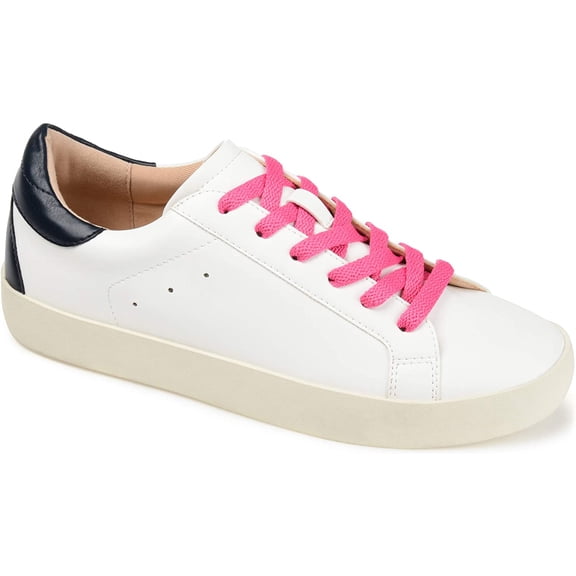 Journee Collection Womens Comfort Foam Erica Sneakers 10 White
