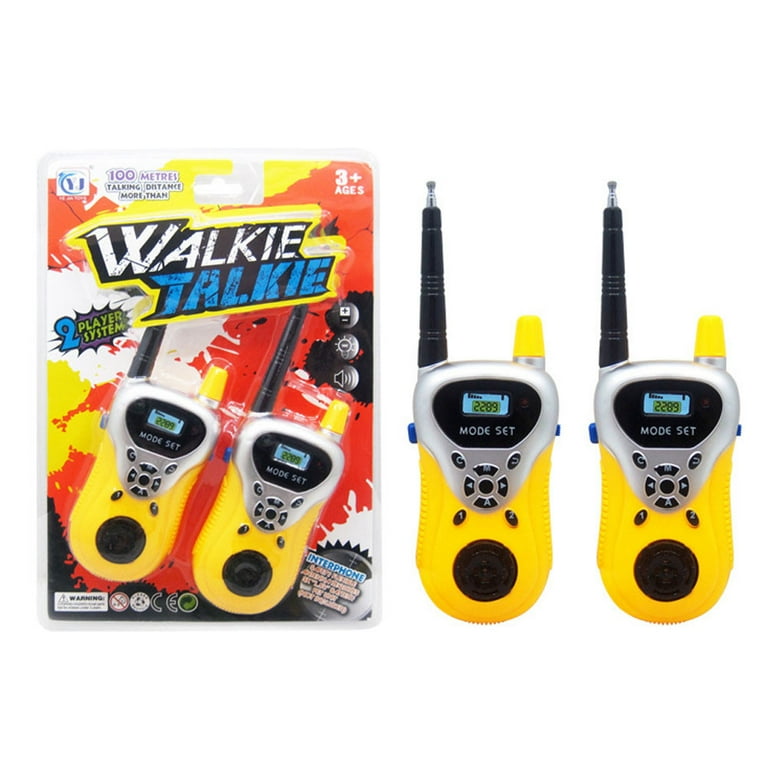 Radios Walkie-talkie Recargable Usb Para Niños Regalo 2pcs –