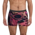 thumbnail image 1 of Fotbe Romantic Heart Guitar Calzoncillos Tipo Boxer con Bolsa de Soporte Total para Hombre, X-Temp Fresco, Transpirable y de Secado Rápido-Medium, 1 of 5