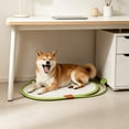 thumbnail image 5 of BZPIZ Summer Cat Dog Cooling Mat with Scratching Board Ice Silk Self Cool Pad for Small Medium Dogs & Cats, Pet Sleeping Pad for Indoor & Outdoor Floor, Car Seats, Washable & Non-Toxic Green, 5 of 6
