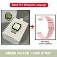thumbnail image 3 of Huawei Watch Fit 3 Smartwatch Fit3 Pantalla AMOLED de 1,82 pulgadas Llamadas Bluetooth Reloj inteligente Diseño ultradelgado Batería de larga duración, 3 of 5
