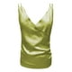 thumbnail image 4 of Top camisola de satén para mujer: diseño con tirantes, tejido lujoso, prenda para combinar con otras. Tallas XS-L, suave y cómodo para el día a día y las vacaciones., 4 of 4