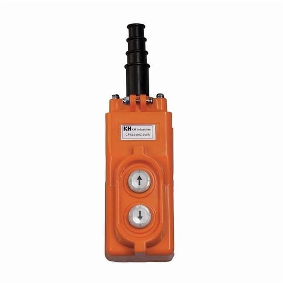 Kh Industries Pendant Station,2,Push Button,NO,Orange CPA02-A4C-000A