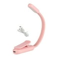 thumbnail image 4 of Abbracc Reading Lamp Bendable Flexible Eye Light for Adults Bedside Reader Pink, 4 of 9