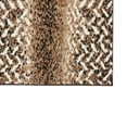thumbnail image 5 of Better Trends Bath Rug 24" Square Bathroom Rug Mat Non-Slip Micro Polyester Bath Rugs for Bathroom Floor, Shower, Tub, Toilet Casablanca Collection - (Brown), 5 of 5