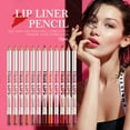 thumbnail image 2 of 12 Couleurs Crayon à Lèvres Imperméable Mat Ensemble de Crayons à Lèvres Haute Pigmentation pour Femmes Filles, 2 of 8