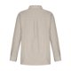 thumbnail image 5 of camisa suelta de color sólido con botones de manga larga de otoño para mujer camisa casual de gran tamaño caqui / l, 5 of 8