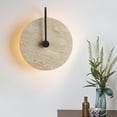 thumbnail image 3 of Lámpara de pared de piedra/luces de pared/decoración de iluminación del hogar/Aplique de pared de mármol pantalla de mármol para baños interiores de Yuyangstore Lámpara de pared, 3 of 8