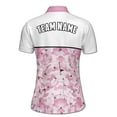thumbnail image 3 of Personalized Camouflage Pink Golfer Camou Women's Polo Shirt S-5XL, 3 of 7