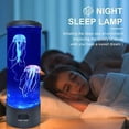 thumbnail image 3 of Una decoración fascinante para el hogar y la oficina, crea una iluminación relajante con una lámpara de acuario con medusas que cambia de color, 3 of 5