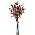 thumbnail image 1 of Silk  Cherry Blossoms with Vase Silk Flower Arrangement, 1 of 1
