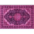 thumbnail image 1 of Ahgly Company Indoor Rectangle Medallion Pink Traditional Area Rugs, 7' x 9', 1 of 4
