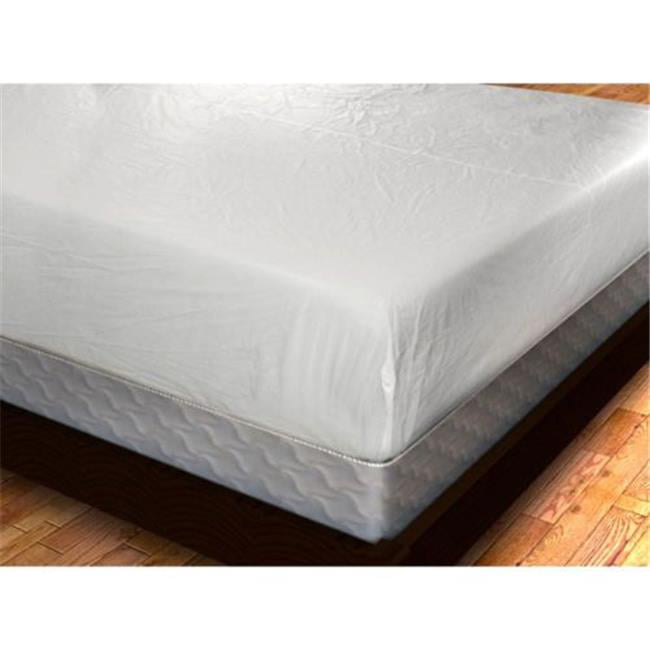YAL MATCOV-TWIN Deluxe Zippered Vinyl Bed Bug Proof Mattress Cover Twin Size 