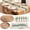 Green, variant on Boho Placemats 4/6/8 Set of Round Woven Placemat Macrame Style Bicolor Stitching Long Table Runner Farmhouse Rustic Natural Burlap Cotton for Kitchen Dining Table(4 Sets,Green,12x72)