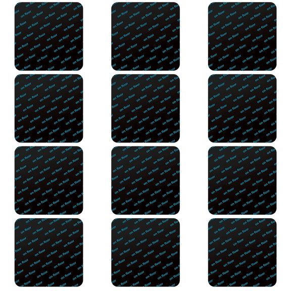 Square Rug Grippers, 3.9 x 3.9 in Washable Rug Grippers, Anti-Slip Rug Pad, Nano Double-Sided Tape for Rugs on Hardwood Floors, Keep Rugs in Place