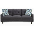 thumbnail image 3 of Watsonville 3-piece Cushion Back Living Room Set Grey, 3 of 17