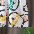 thumbnail image 5 of KPOPLK Summer Toddler Boys Shorts Boy Cotton Casual Shorts Elastic Waist Lounge Shorts with Pockets Size 12-18 Months,Yellow, 5 of 7