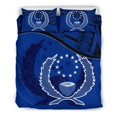 thumbnail image 2 of Juego de Funda Nórdica Pohnpei - Bandera de Pohnpei Azul Oscuro, 2 of 6