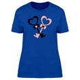 thumbnail image 1 of Two Heart Shaped Keys Tee Women's -Image by Shutterstock, 1 of 1