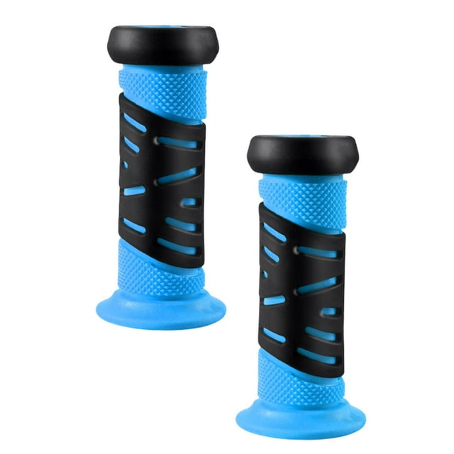 jinwen Bike Grips For Kids, Replacement Bike Grips, Rubber Bike Grips For Girls Light Blue