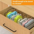 thumbnail image 2 of 2 Tiers Stack Metal Food Container Lid Organizer 8 Dividers Storage Container Lid Holder Rack for Cabinets, Cupboards, Pantry Shelves, Drawers to Keep Kitchen Tidy, 2 of 6