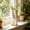 White-WH, variant on MMJ Vase Ballet Shoe Shaped Resin Modern Decorative Flower Planter Black White 5.91x4.72x9.17in for Home Desktop Centerpiece