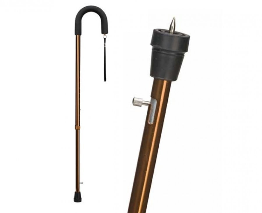 Retractable Ice Tip Cane