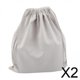 thumbnail image 1 of Bolsas de lona con cordón,bolsas de lona con cordón pequeñas grandes 8x10 12x14,bolsas con cordón para embalaje de regalos lavandería,bolsa de muselina de algodón organizador de bolsas de, 1 of 8