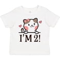 thumbnail image 3 of Inktastic 2nd Birthday Kitty 2 Year Old Girl Girls Toddler T-Shirt, 3 of 5