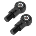 thumbnail image 4 of Par de adaptadores de amortiguador de aire con orificio de 10 mm, aumento de altura del amortiguador para motocicletas, vehículos todo terreno, todoterreno (tipo A, negro, 75 mm/3 pulgadas), 4 of 12