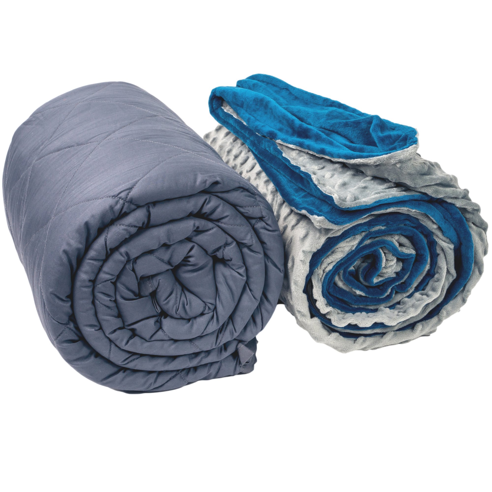 Aviano Premium Weighted Blanket for Adults - 25 lbs with Removable Duvet  Cover (Royal Blue) for Queen Size Bed (60x80 In.) - Heavy Heating Blankets  for Restlessness - Walmart.com