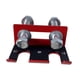 thumbnail image 5 of Soporte para barra de sentadillas, soporte para barra, soporte postes, resistente Rojo, 5 of 8