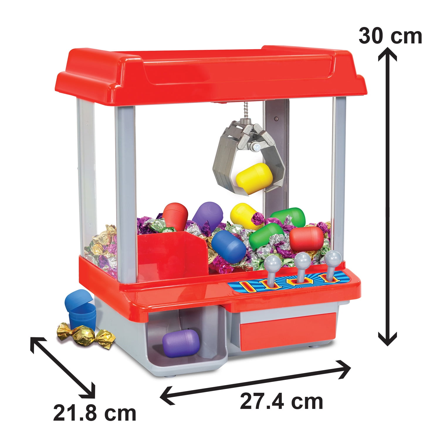 Ambassador Electronic Arcade Claw Crane Machine ,Carnival Fun at Home for Kids and Families