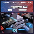 thumbnail image 4 of ATTACK SHARK L60 Ultra-Light Tri-Mode Gaming Headset Ultra-Light Tri-Mode Wireless Gaming Headset for PC/PS4/Xbox, 4 of 8