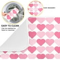 thumbnail image 2 of Valentine''s Day Hearts Dish Drying Mat for Kitchen, Microfiber Absorbent Dish Draining Mat, Large Kitchen Drying Mats Heat Resistant Drying Pad for Counter 18x24, 2 of 6