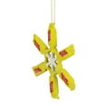 thumbnail image 3 of 4" Sugar Daddy Lollipop Snowflake Christmas Ornament, 3 of 6