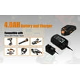 thumbnail image 2 of 4.0Ah 20V Batteries and Charger Combo Kit Replacement for Worx 20V Battery and Charger 2.0Ah WA3575 WA3732 WA3520 WA3525 for Worx 20V WG151s WG155s WG251s WG255s WG540s WG545s Battery, 2 of 8