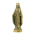 thumbnail image 1 of Estatua de latón, estatuas de la Madre Bendita de regalo católico para decoración de mesa de oficina en casa del coche, tablero de instrumentos del coche, 1 of 5