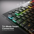 Redragon K618 Horus Wireless RGB Mechanical Keyboard, Bluetooth/2.4Ghz ...