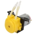 thumbnail image 3 of XYCCA DC24V Micro Water Liquid Peristaltic Pump For Aquarium Lab Analytical 2*4mm(Yellow)-0821, 3 of 5