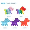 thumbnail image 4 of Juguetes antiestrés para aliviar el autismo, arcoíris, burbujas de empuje, hoyuelos simples, regalo para niños y adultos, 4 of 4