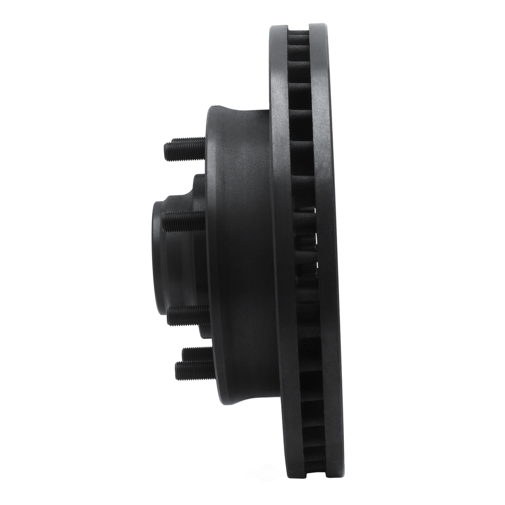 Dynamic Friction Company 633-48042L DFC Brake Rotor - Drilled And Slotted - Black