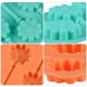 thumbnail image 5 of Injueey Molde de 6 agujeros para pasteles, postres de Chocolate, herramientas para hornear hechas a mano, dispensador de moldes para piruletas Herramientas y accesorios para hornear, 5 of 6