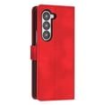 thumbnail image 4 of Compatible with Samsung Galaxy Z Fold 6 Flip Phone Case,With Card Slots,PU Leather Flip Folio Fold Kickstand,Magnetic Closure,Anti-Scratch Shockproof Anti-fall Durable Wallet Phone Case,Red, 4 of 6