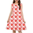 thumbnail image 1 of LOVZFMLL Jupe Longue pour Filles Robe de Performance Princesse avec Nœud, 1 of 7